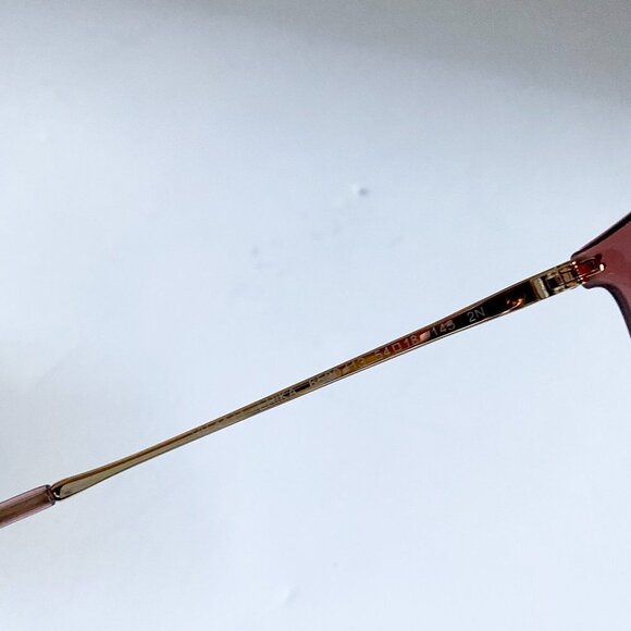 RayBan Light Brown Beige Frame Classic Shape Eye Glass Frames - Picture 10 of 13